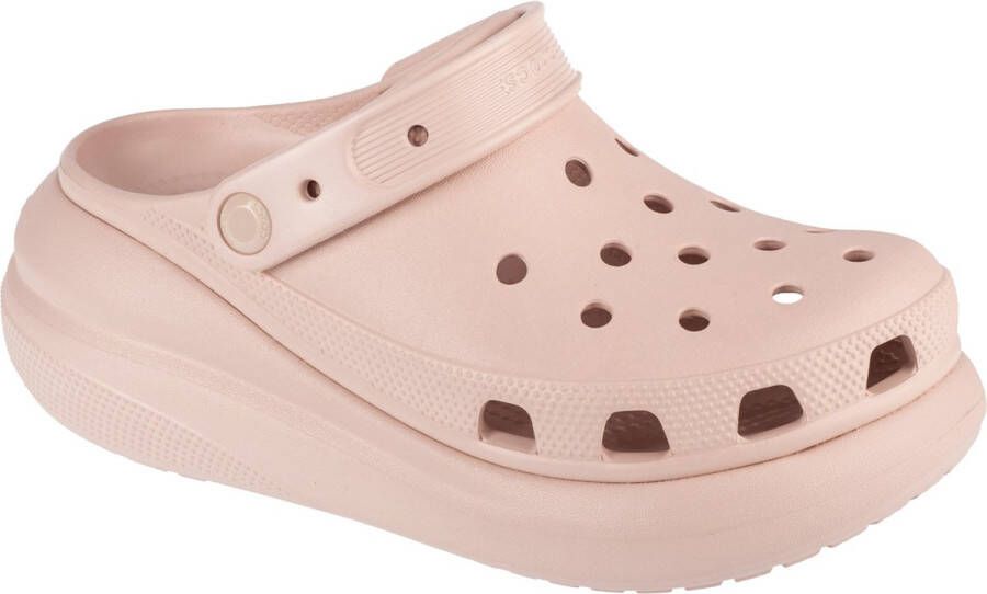 Crocs Classic Crush Clog 207521-6UR Vrouwen Grijs Slippers