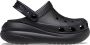 Crocs Classic Crush Clog Gedurfd ontwerp en extra hoogte Black Dames - Thumbnail 1