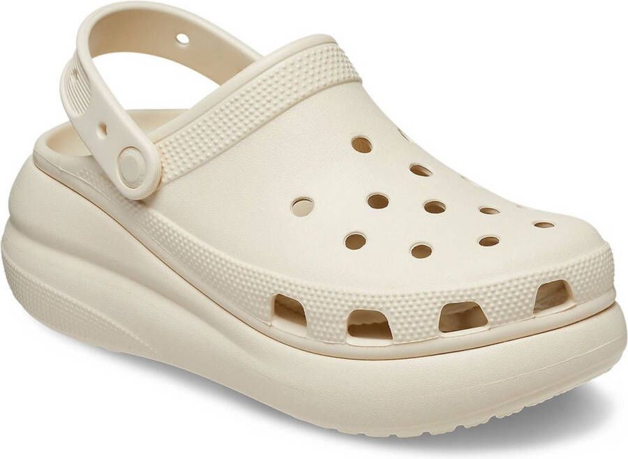 Crocs Classic Crush Slides & Sandalen in beige formaten: 37 38