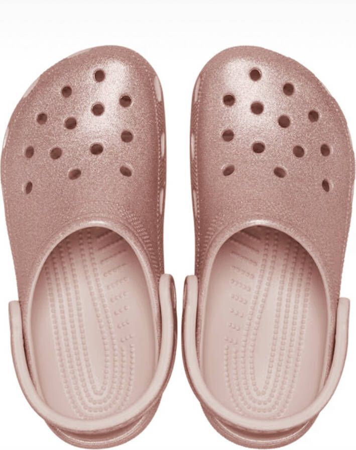 Crocs Classic Glitter Clog Glitter Unisex Clogs Quartz