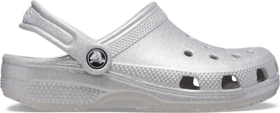 Crocs Classic Glitter Clog Unisex Kids 206993-0IC Zilver-28 29