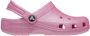 Crocs Kid's Classic Glitter Clog Sandalen maat C10 roze - Thumbnail 5