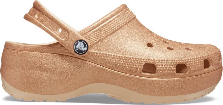 Crocs Classic Glitter Platform Instappers Dames