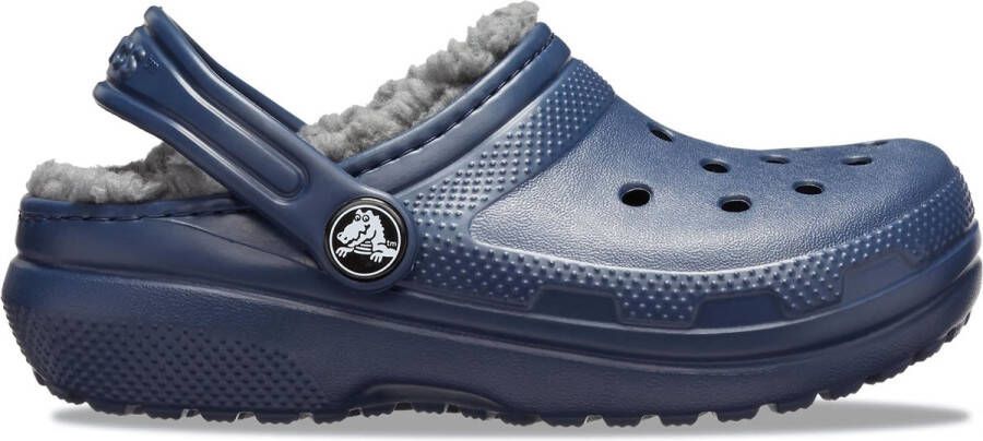 Crocs Kid's Classic Lined Clog Pantoffels maat C12 blauw