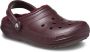 Crocs Gevoerde klomp met zachte voering en hielband Red Heren - Thumbnail 5