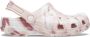 Crocs Kid's Classic Marbled Clog Sandalen maat C11 roze - Thumbnail 5