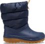 Crocs Classic Neo Puff Boot K Kinderen Boots Donkerblauw - Thumbnail 1