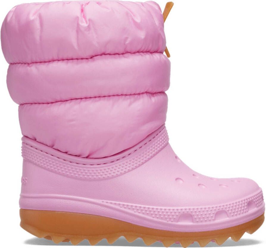 Crocs Classic Neo Puff Boot T Kinderen Boots Roze