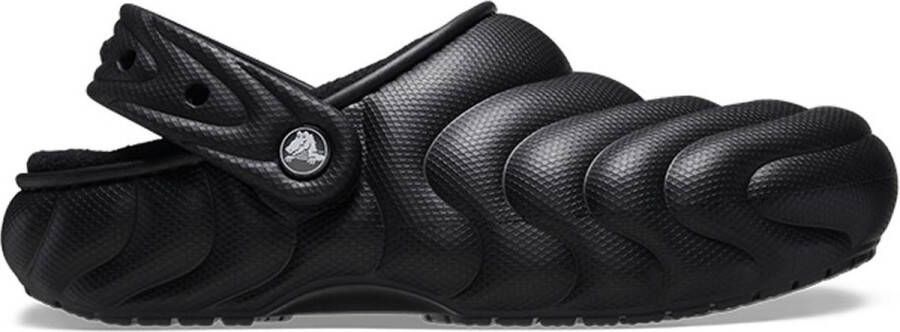 Crocs Lined Overpuff Clog Black- Heren Black