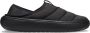 Crocs Classic Puff Moc Volwassenen Instappers Zwart Zwart - Thumbnail 1