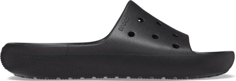 Crocs Badslippers Classic Slide V2 zomerschoen poolslides slippers met ventilatieopeningen g-breedte