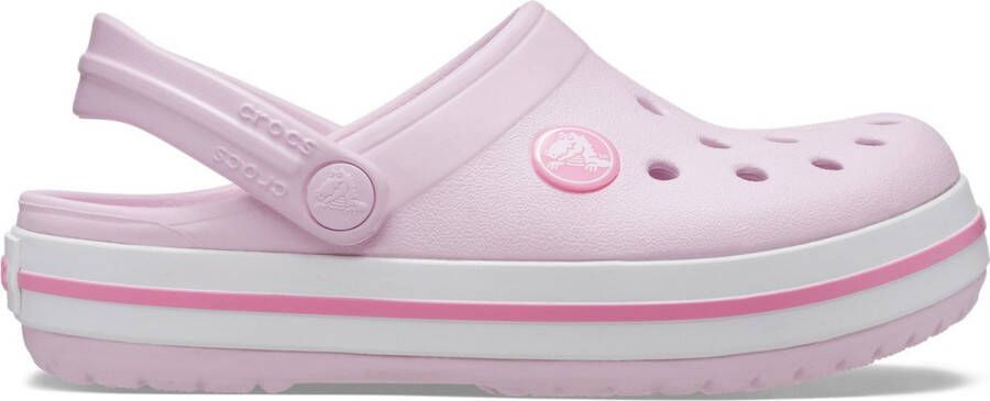 Crocs Crockband clog t rose ballerina streepje aan zijkant Kinderen Kleur Roze)