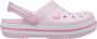 Crocs Crockband clog t rose ballerina streepje aan zijkant Kinderen Kleur Roze) - Thumbnail 14