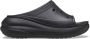 Crocs Classic Crush Ciabatta Sandal Black Dames - Thumbnail 1