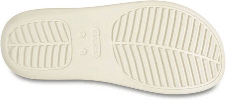 Crocs Dames Flip Flop Getaway Groove Platform Flip Sandstone BEIGE