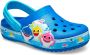 Crocs Fun Lab Baby Shark Band Kleuter Klompen Blauw Meisje - Thumbnail 3