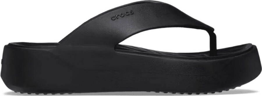 Crocs Getaway Platform Slippers Zwart Vrouw