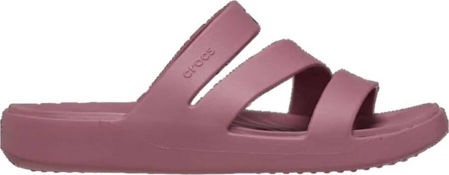 Crocs Women's Getaway Strappy Sandalen maat W10 roze