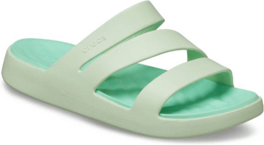 Crocs Women's Getaway Strappy Sandalen maat W10 groen