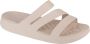 Crocs Getaway Strappy Sandal W 209587-6UR Vrouwen Beige Slippers - Thumbnail 5