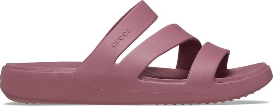 Crocs 's Getaway Strappy Sandalen maat W10 roze