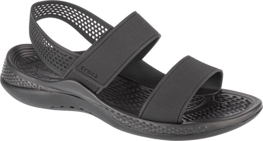 Crocs Literide 360 W Sandal 206711-001 Vrouwen Zwart Sandalen