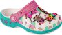 Crocs LOL Surprise BFF Kids Classic Clog 209472-100 voor meisje Wit Slippers - Thumbnail 1