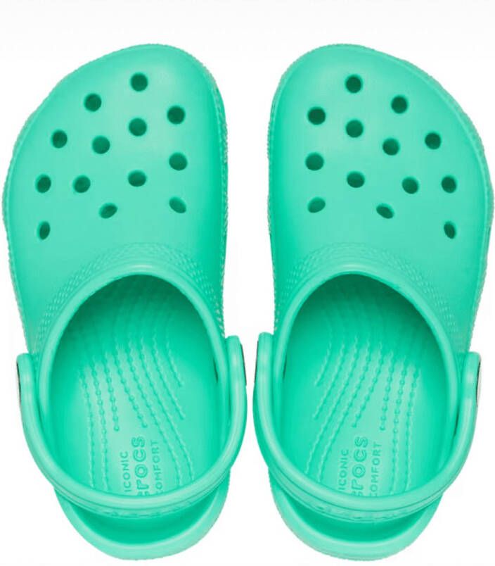 Crocs Kid's Classic Clog T Sandalen maat C10 turkoois