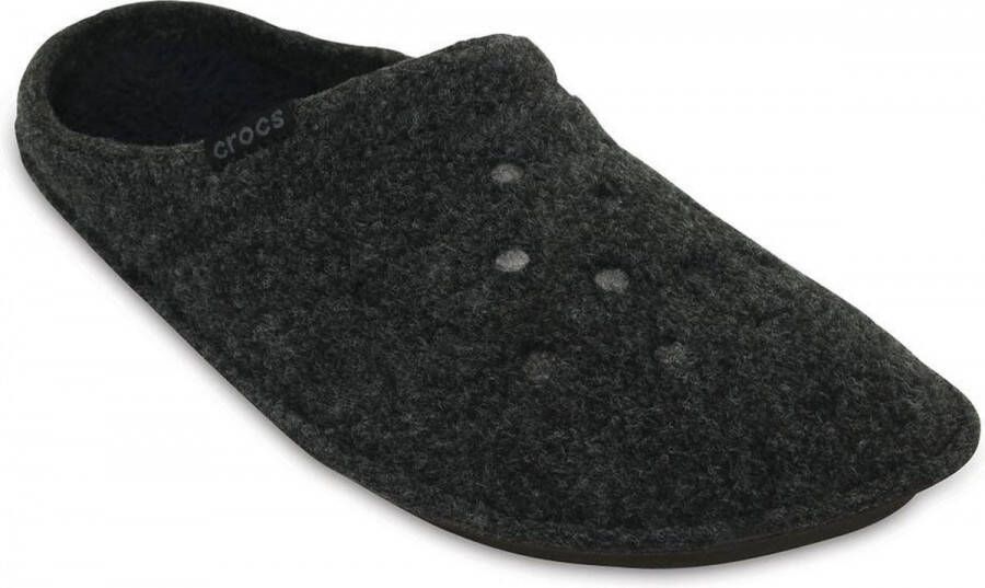 Crocs Pantoffels Classic instappers met behaaglijk zachte binnenzool van warme voering