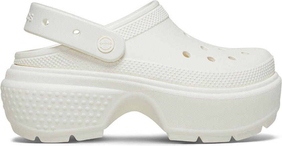 Crocs Classic Stomp Sandalen & Slides chalk maat: 36 37 beschikbare maaten:36 37 38 39 40 41 42