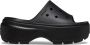 Crocs Zwarte Sandalen Black - Thumbnail 1