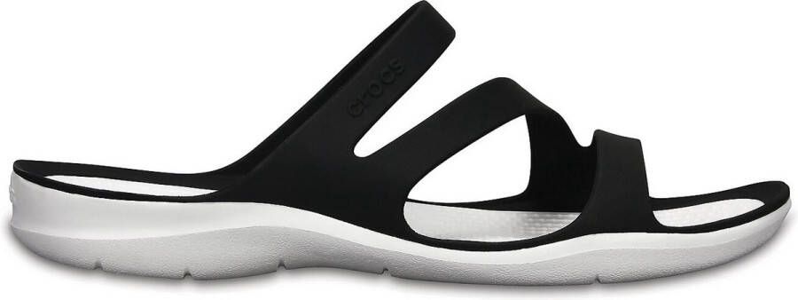 Crocs Badslippers Swiftwater Sandal met zacht genopte binnenzool