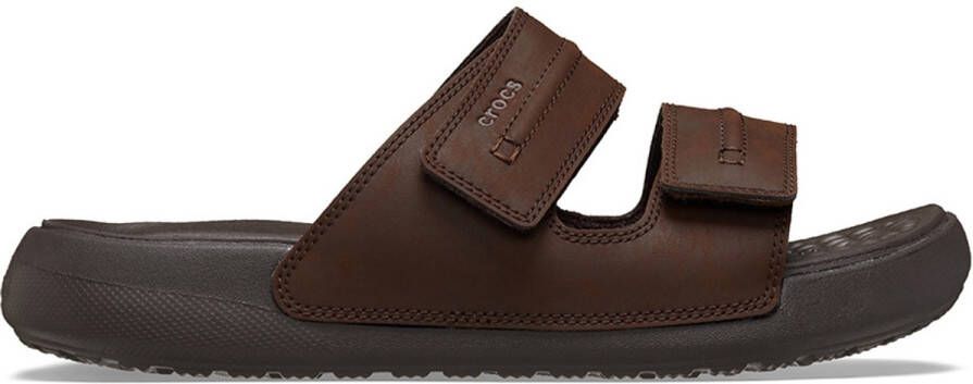 Crocs Badslippers Yukon Vista 2 zomerschoen badschoen slippers met klittenbandsluiting