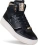 Cruyff Beige High Top Sneakers met Zwarte Accenten Black Heren - Thumbnail 2