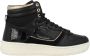 Cruyff Beige High Top Sneakers met Zwarte Accenten Black Heren - Thumbnail 2