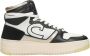 Cruyff Beige High Top Sneakers met Zwarte Accenten Black Heren - Thumbnail 2