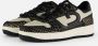 Cruyff Campo Low Lux black cream Zwart Leer Lage sneakers Dames - Thumbnail 2