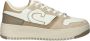 Cruyff Campo Low Lux taupe sneakers Wit Leerlook Lage sneakers Dames - Thumbnail 1