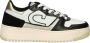 Cruyff Campo low lux black gold Zwart Leerlook Lage sneakers Dames - Thumbnail 1