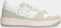 Cruyff campo low lux white pastel green dames sneakers - Thumbnail 1