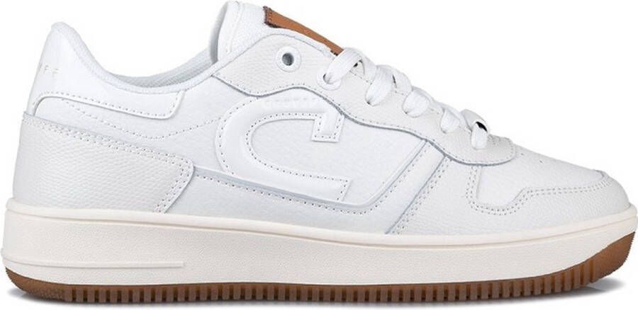 Cruyff Witte Leren Lage Top Sneakers White Dames