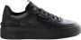 Cruyff Endorsed Tennis Lage sneakers Leren Sneaker Heren Zwart - Thumbnail 2