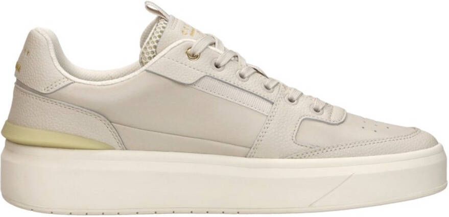 Cruyff Endorsed Tennis Sneakers Leren Sneaker Heren Beige