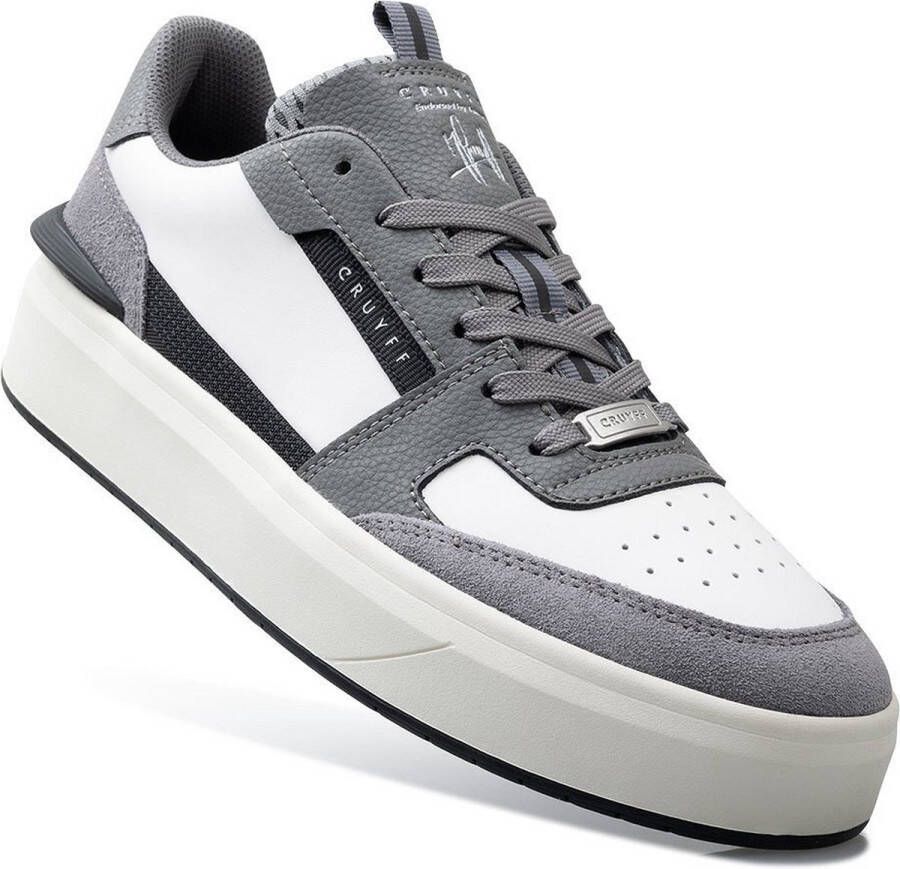 Cruyff Endorsed Tennis wit grijs sneakers heren (C )