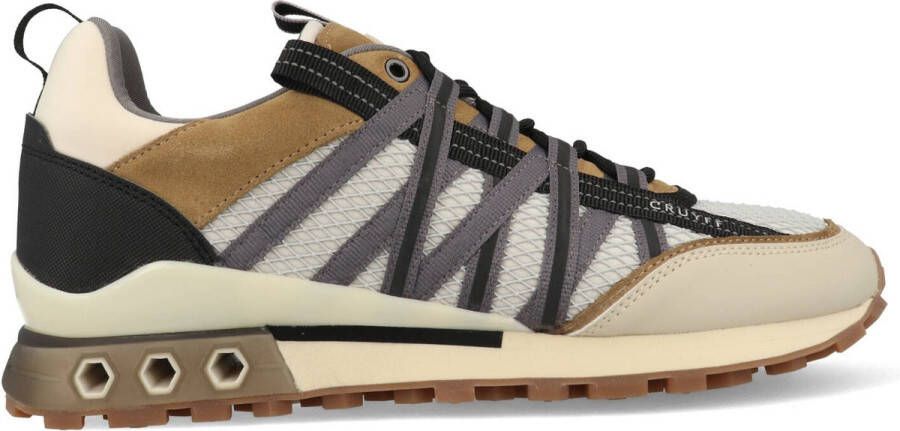 Cruyff Hex Tech Sportieve Sneaker Grijs Beige Multicolor Heren