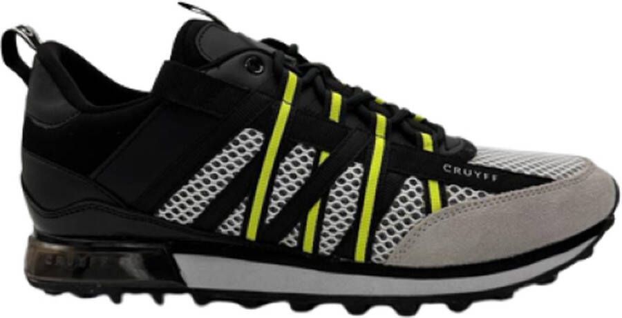 Cruyff Fearia Sneakers Mannen Grijs Zwart Wit Groen