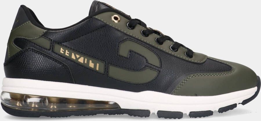 Cruyff Flash Runner 559 Olive Green Black heren sneakers