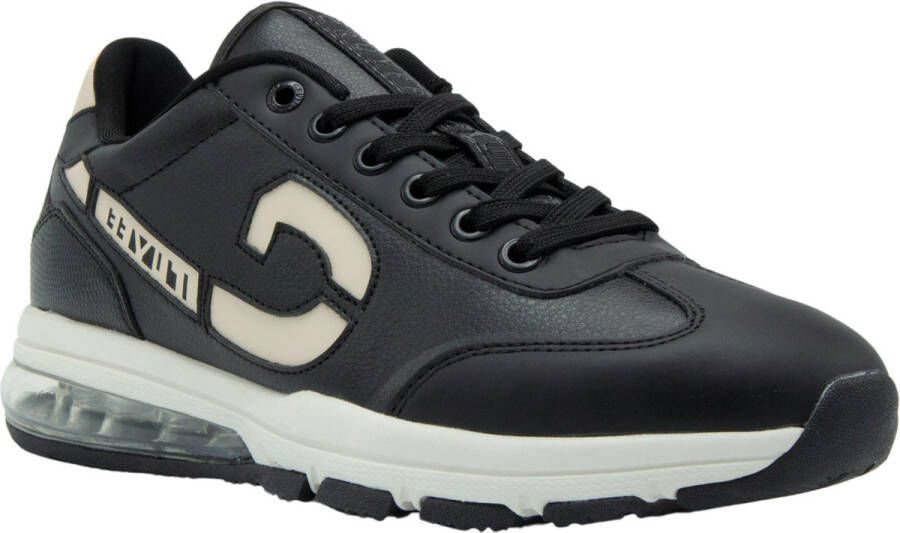 CRUYFF flash runner sneakers zwart bruin heren