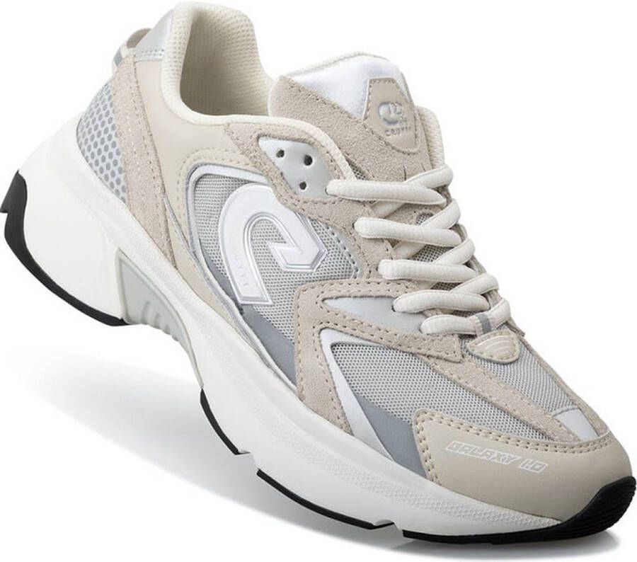 Cruyff Galaxy Runner beige zilver sneakers dames (C )