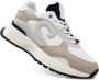 Cruyff Hyde Runner Sneakers Leren Sneaker Beige - Thumbnail 1